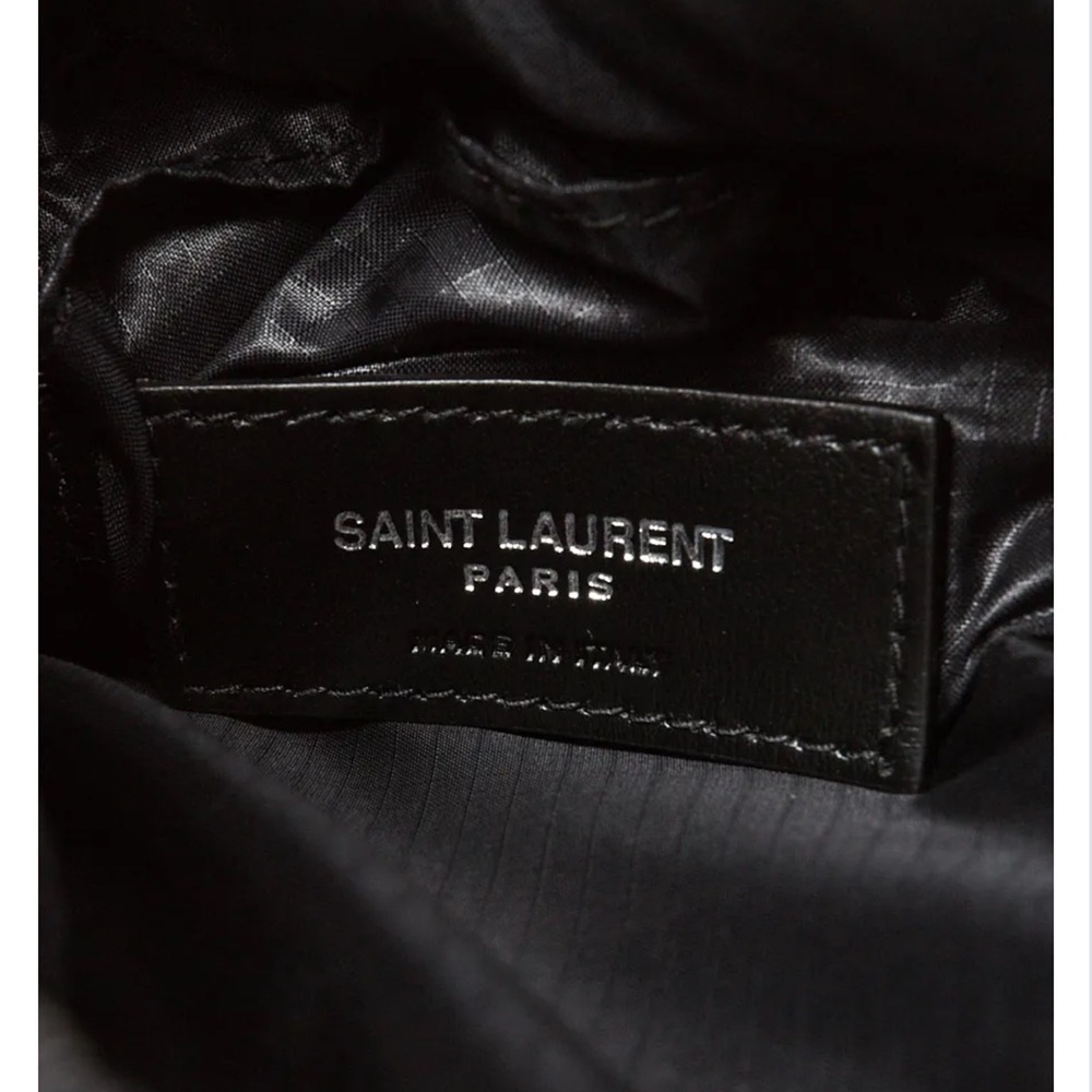 SAINT LAURENT YSL SID TIGER MESSENGER SHOULDER BAG SATCHEL AUTHENTIC - Picture 11 of 11